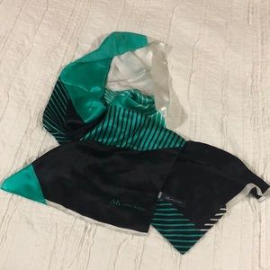 Anne Klein 100% Silk Scarf ~ Excellent Condition